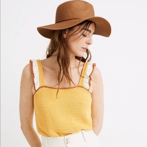 NWT Madewell Women’s Mesa Straw Hat